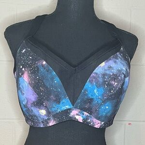 Torrid Galaxy Print Sports Bra bnwt